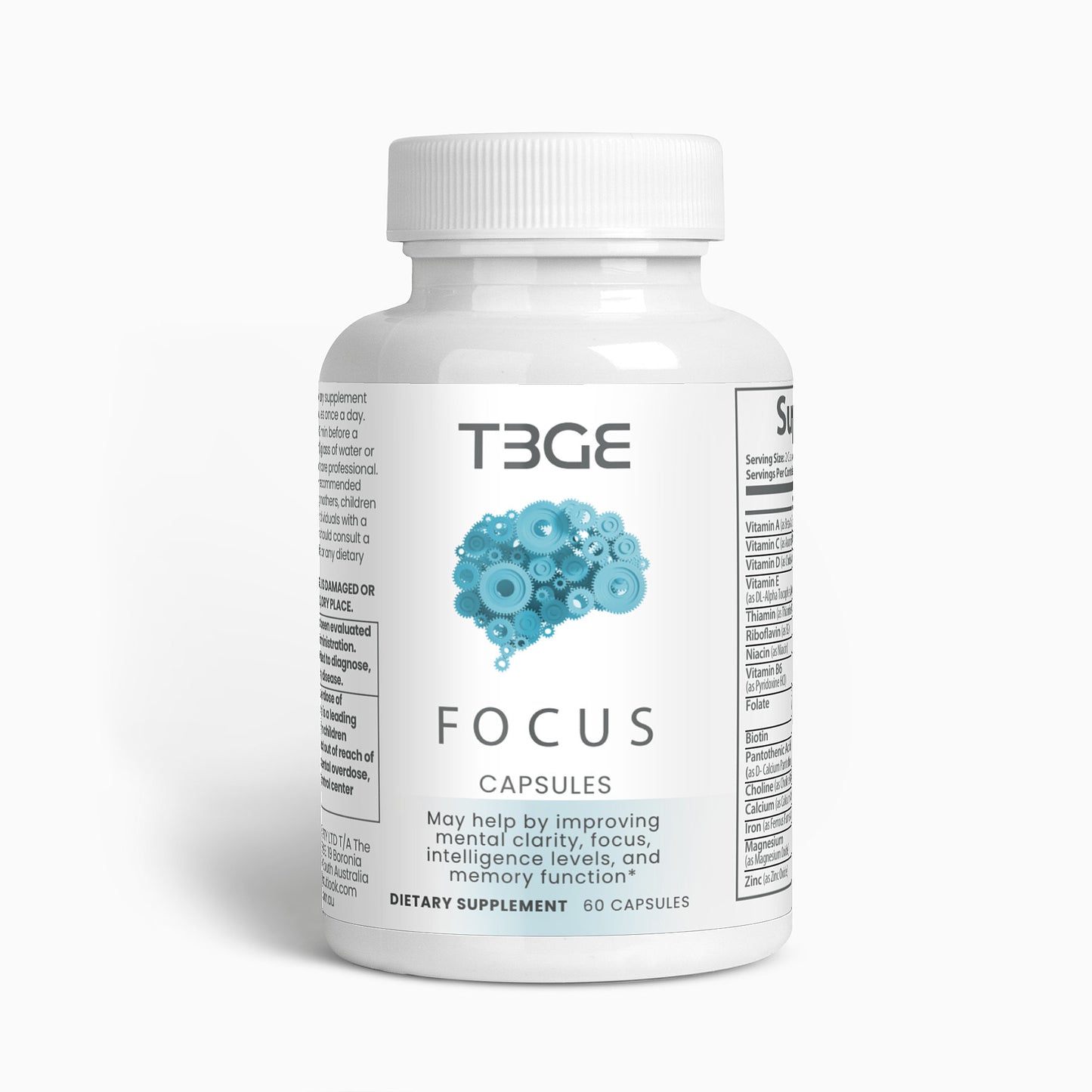 Brain & Focus Nootropic Formula