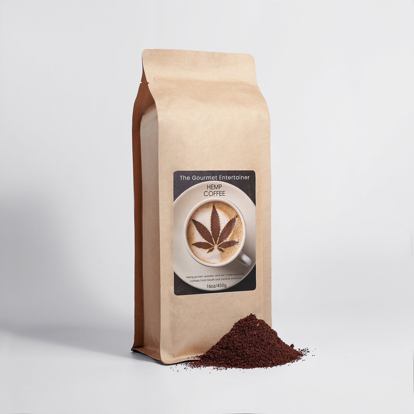 Hemp Coffee Blend - Medium Roast 16oz