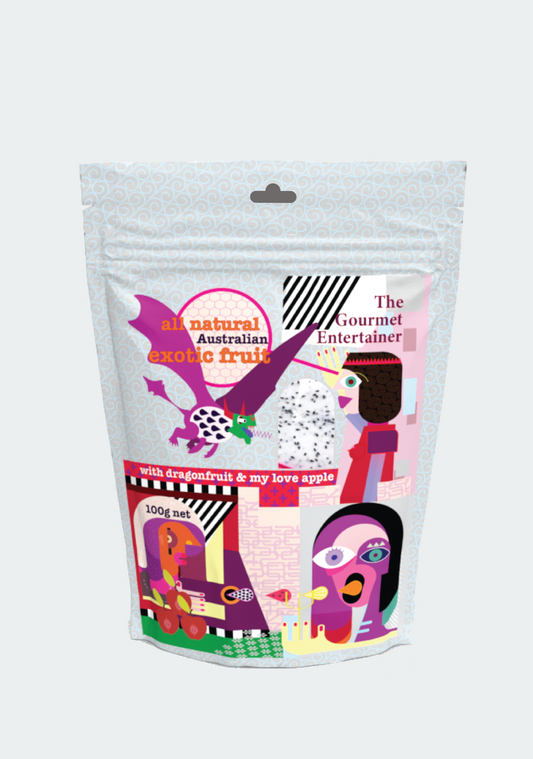 Dried fruit Exotic Mix with dragonfruit and My Love Apple 100g