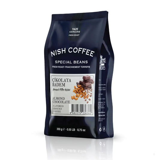 Nish Chocolate Almond Flavored Filter Coffee 250 Gr