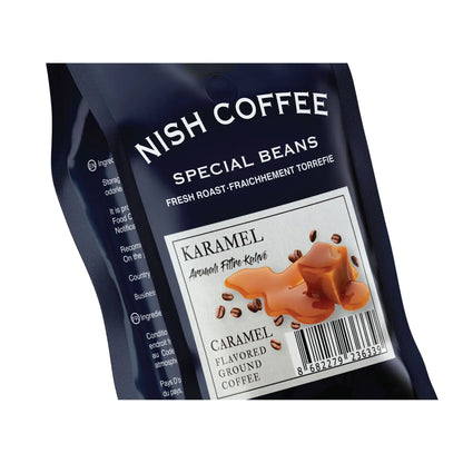 Nish Caramel Flavored Filter Coffee 250 Gr