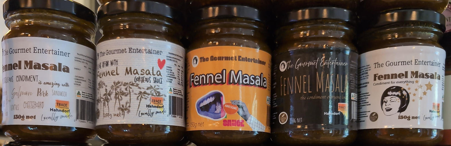 Condiments Fennel Masala 150g 5 jar bundle